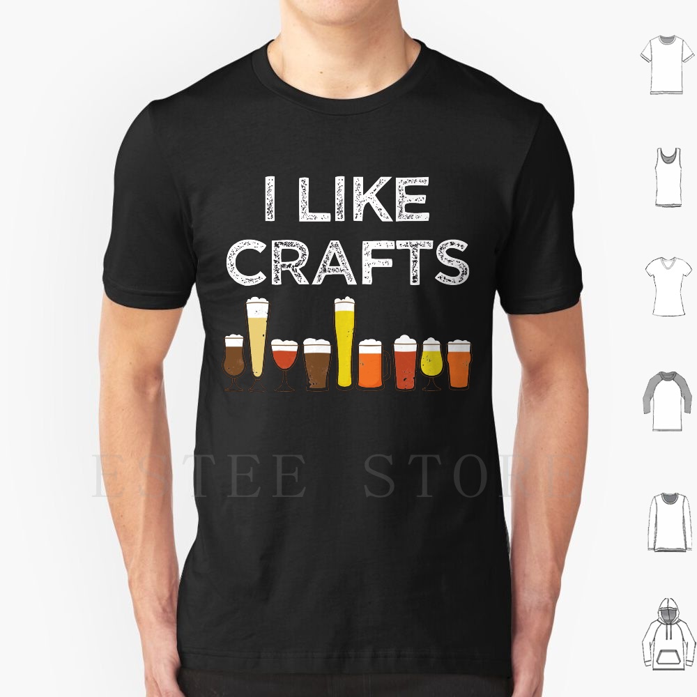 Wine Like Beer - Maglietta in cotone da uomo con