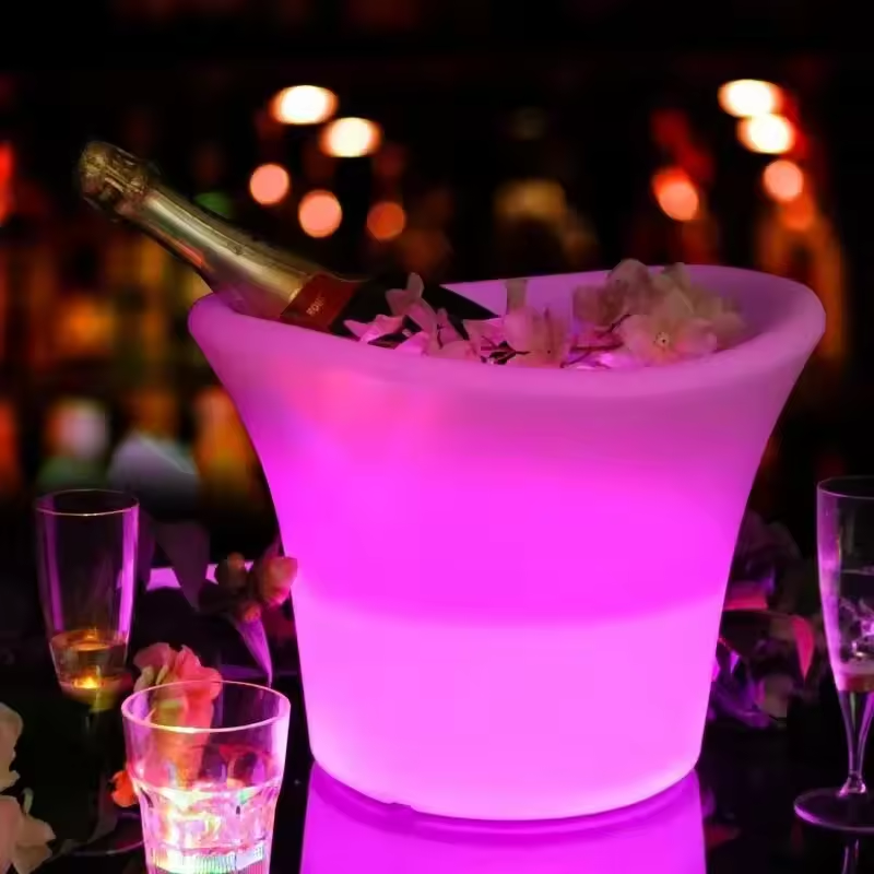 Beer Wine Up - Secchiello per Ghiaccio in Plastica con