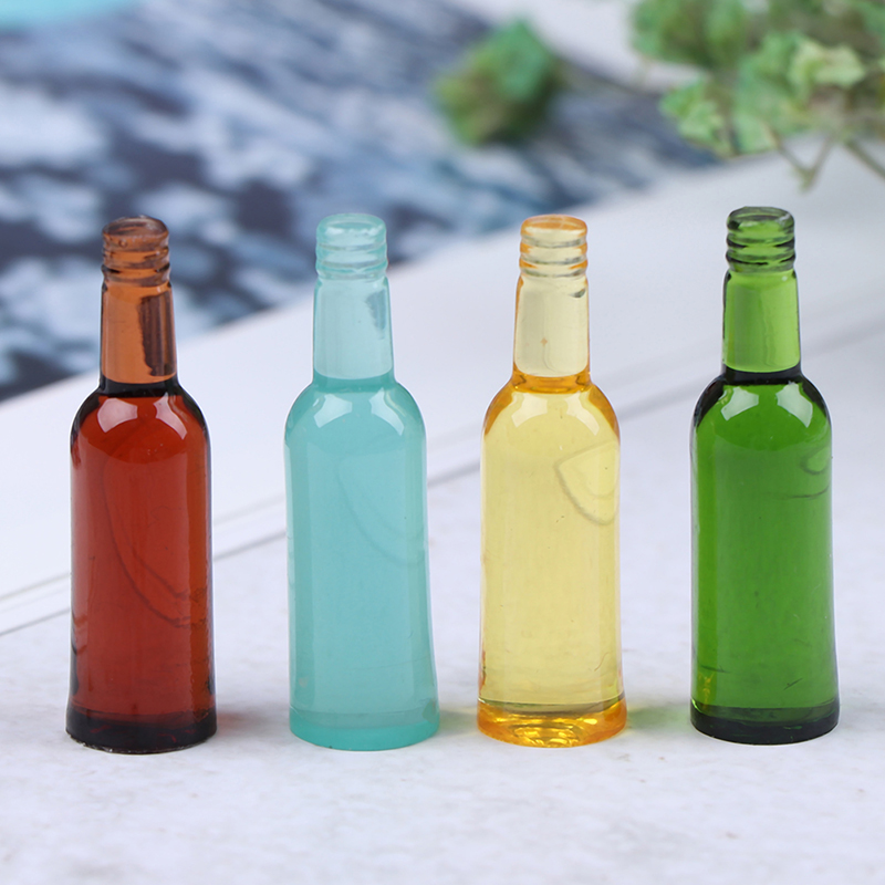 Wine Beer & Deli Reviews - 6 Pezzi Bottiglie in Miniatura 1:12