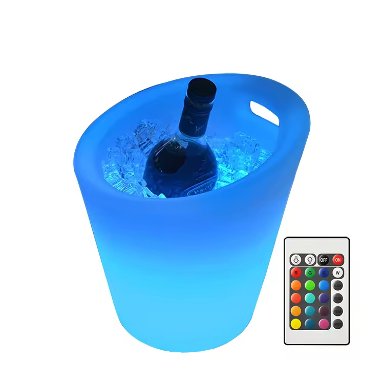 Beer Wine Up - Secchiello per ghiaccio a LED con