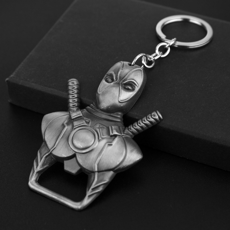 Wine Beer Opener - Portachiavi Deadpool alla Moda, Apribottiglie Personalizzato,