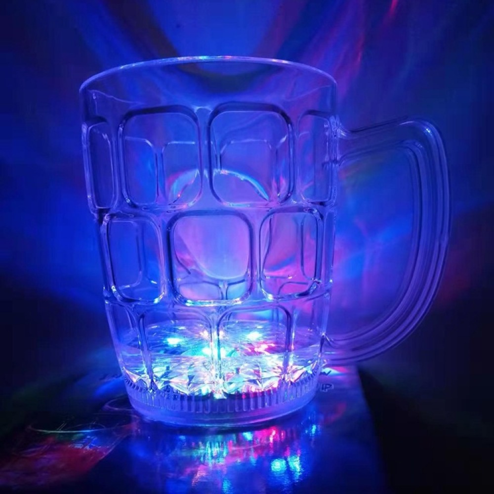 Beer Wine Up - Bicchiere luminoso a LED a induzione,