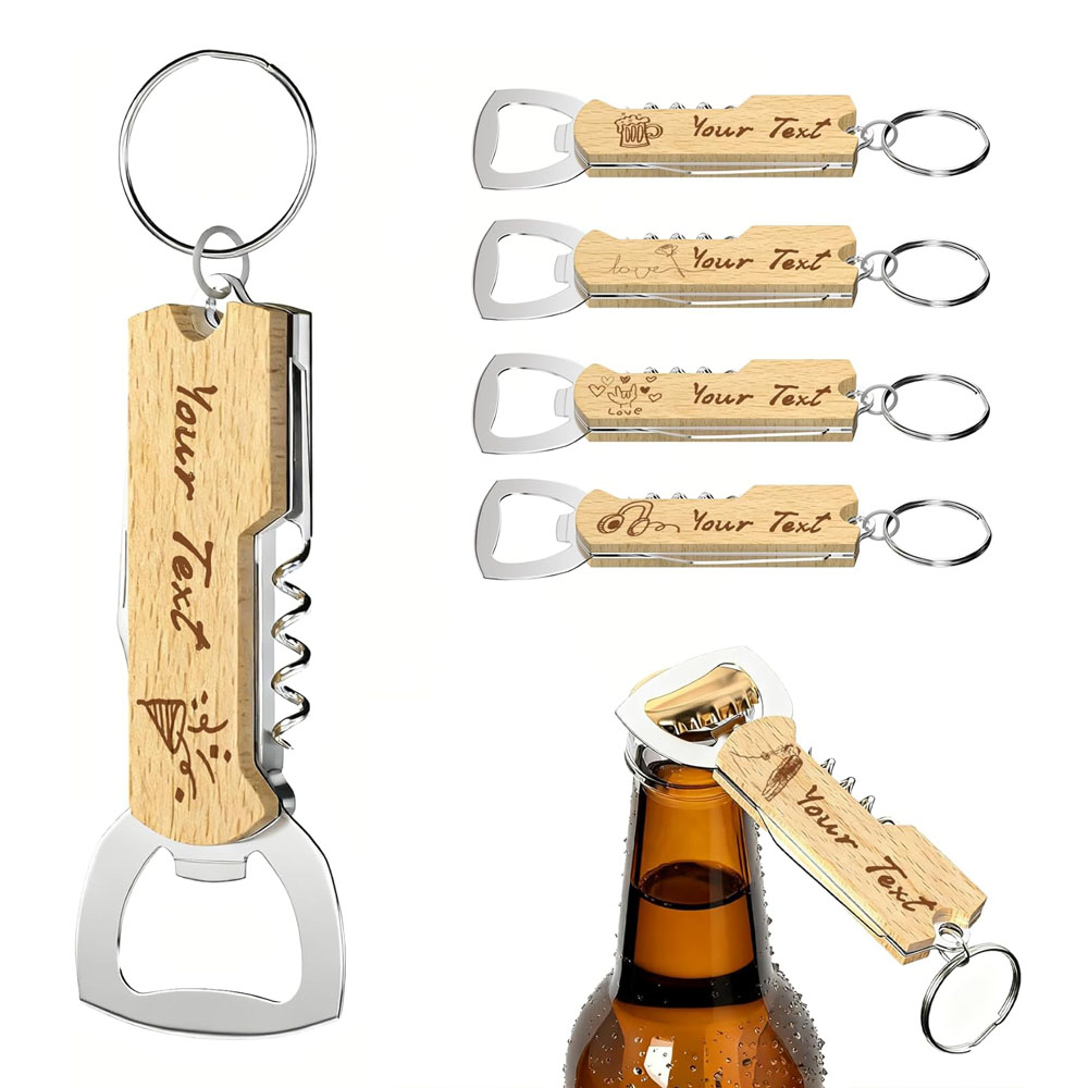 Portachiavi apribottiglie con  - Wine Beer Opener recensione e prezzo
