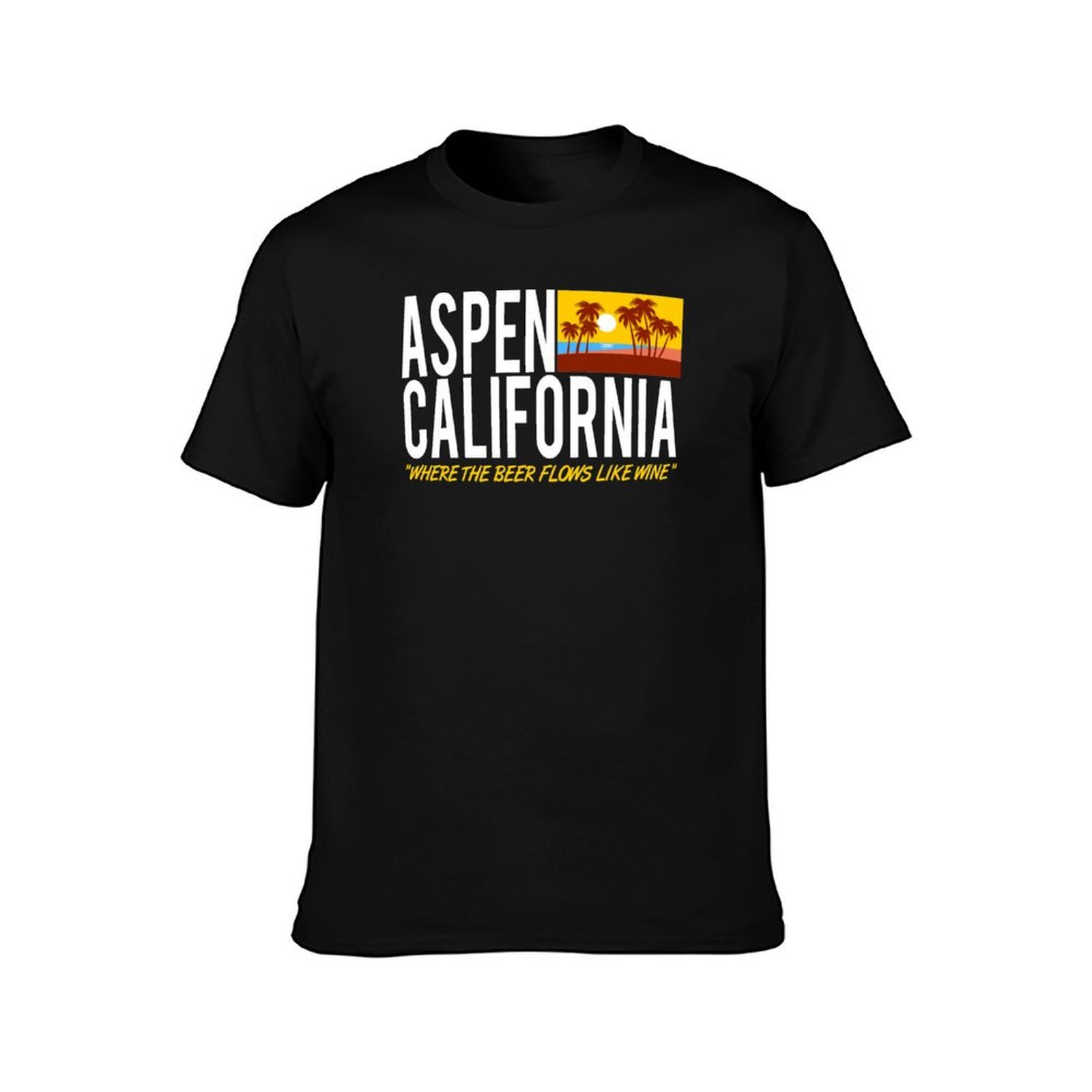 Aspen California - T-shirt con - Wine Like Beer recensione e prezzo